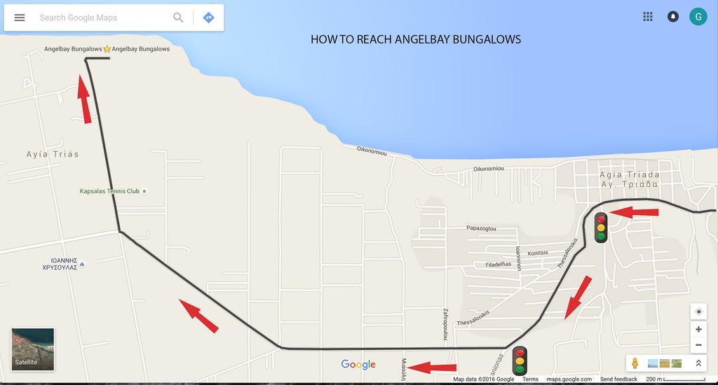 Angelbay Bungalows أغيا ترياس المظهر الخارجي الصورة